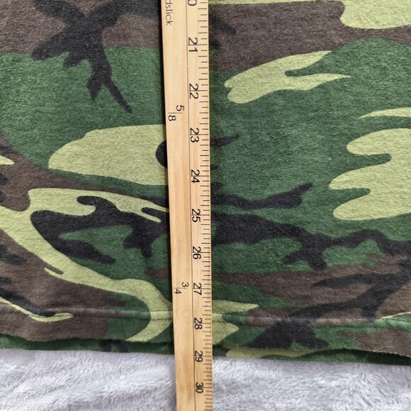 Vintage Superman Shirt Mens Large Camouflage Camo DC Comics Superhero 2001 Tee - Picture 6 of 8